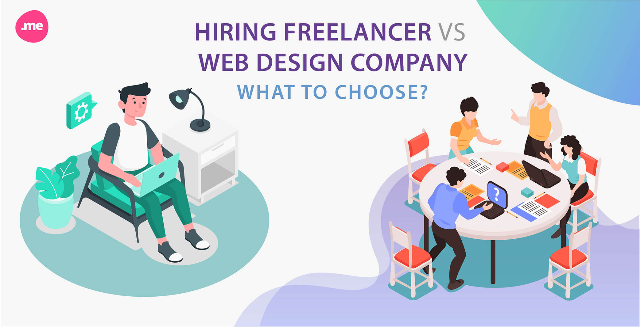 Hiring Freelancer VS Web Design Company 1 